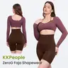(KKPeople ZeroG Faja Shapewear) Tummy Control Pants for Women Butt-Lifting Shapewear, Sexy and Comfortable High-Waist Body Sculpting Garment Womenswear Compression