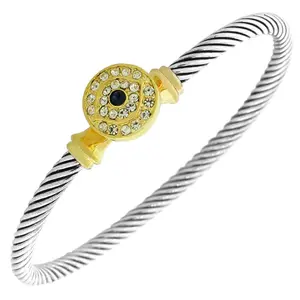 White Eye Bangle