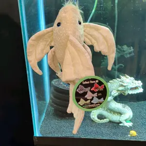 Albino Longfin Pleco Plush