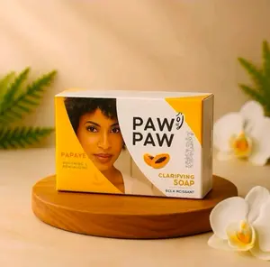 PAW PAW CVPapaya Soap – Gentle Cleansing Bar for Smooth & Radiant Skin (1, 3, 6 Pack)