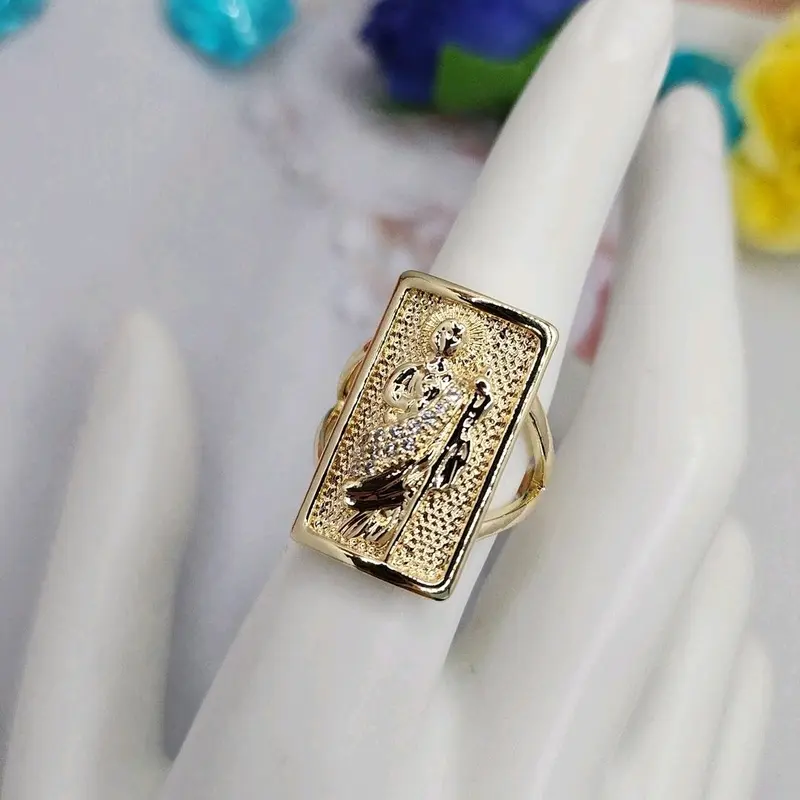 saint jude rings Gold-plated zises available 7.8.9.10