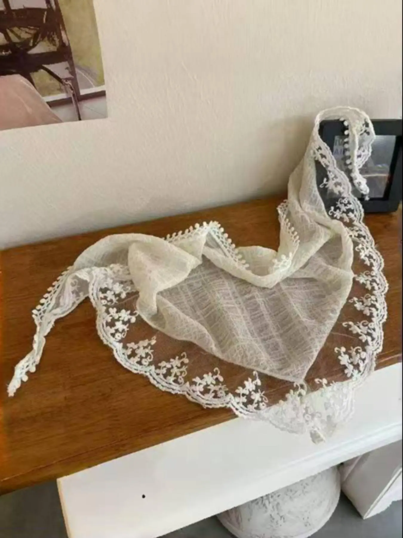 Women's Elegant Lace Trim Hair Band, Boho Style Hair Accessories for Women & Girls, Minimalist Headwear Suitable for Thick Hair, Soft Headband, Fashion Headband, Headbands Women, Chic Headbands, Hairbands