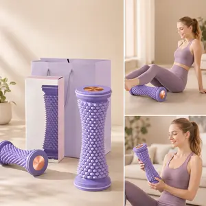Foot Massager for Plantar Fascia, Flat Foot Trainer, Acupoint Relaxation Tool, Arch & Meridian Massager