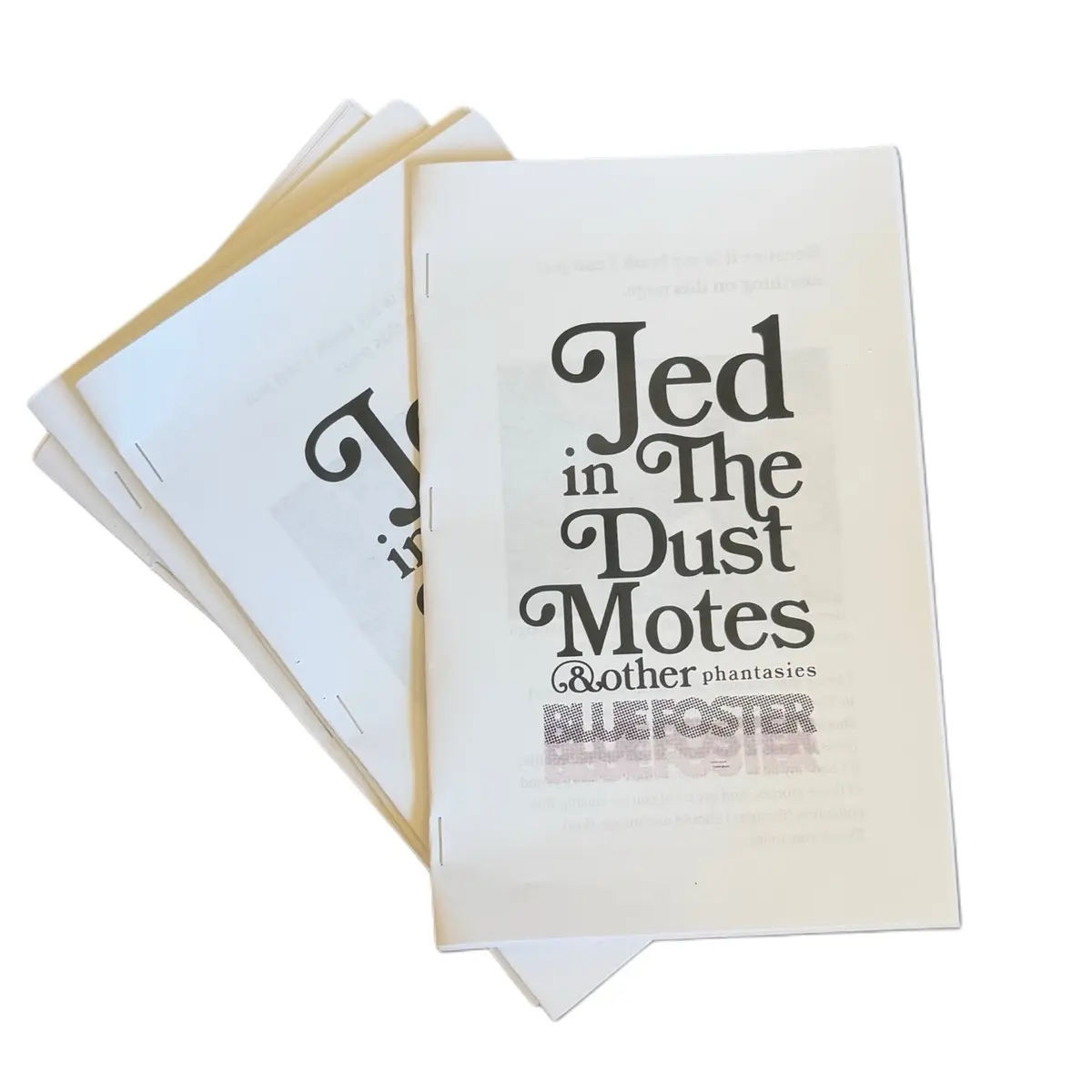Jed & other stories Chapbook