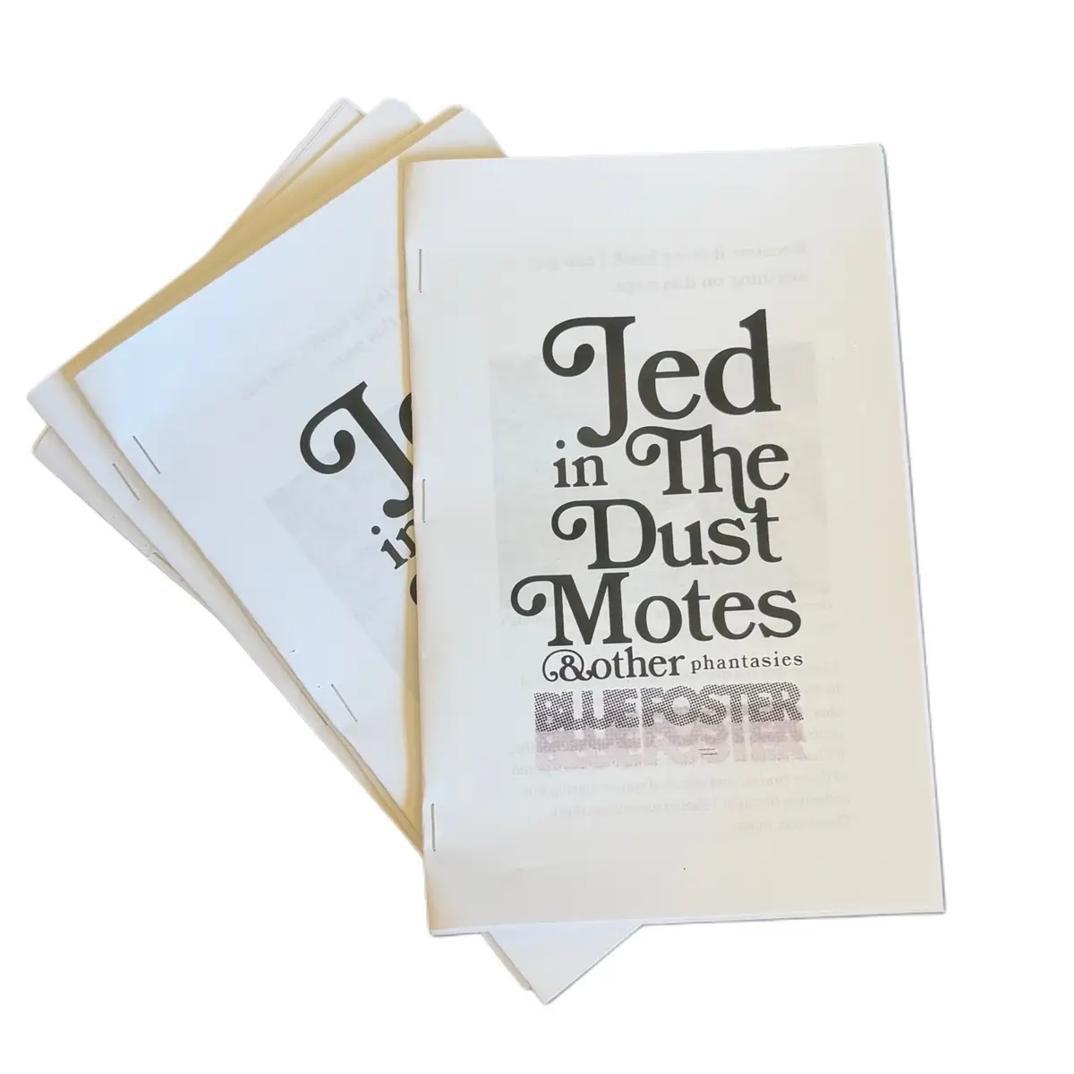 Jed & other stories Chapbook