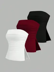 Women's Sweet Versatile Casual Halter Top, Comfortable Chic Fashion Design, Perfect for Daily Wear, Everyday, Ideal Gift Choice