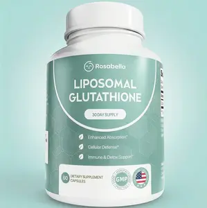 Liposomal Glutathione Capsules - DA Skin Glow, Immune & Detox Support (60 Count) Rosabella