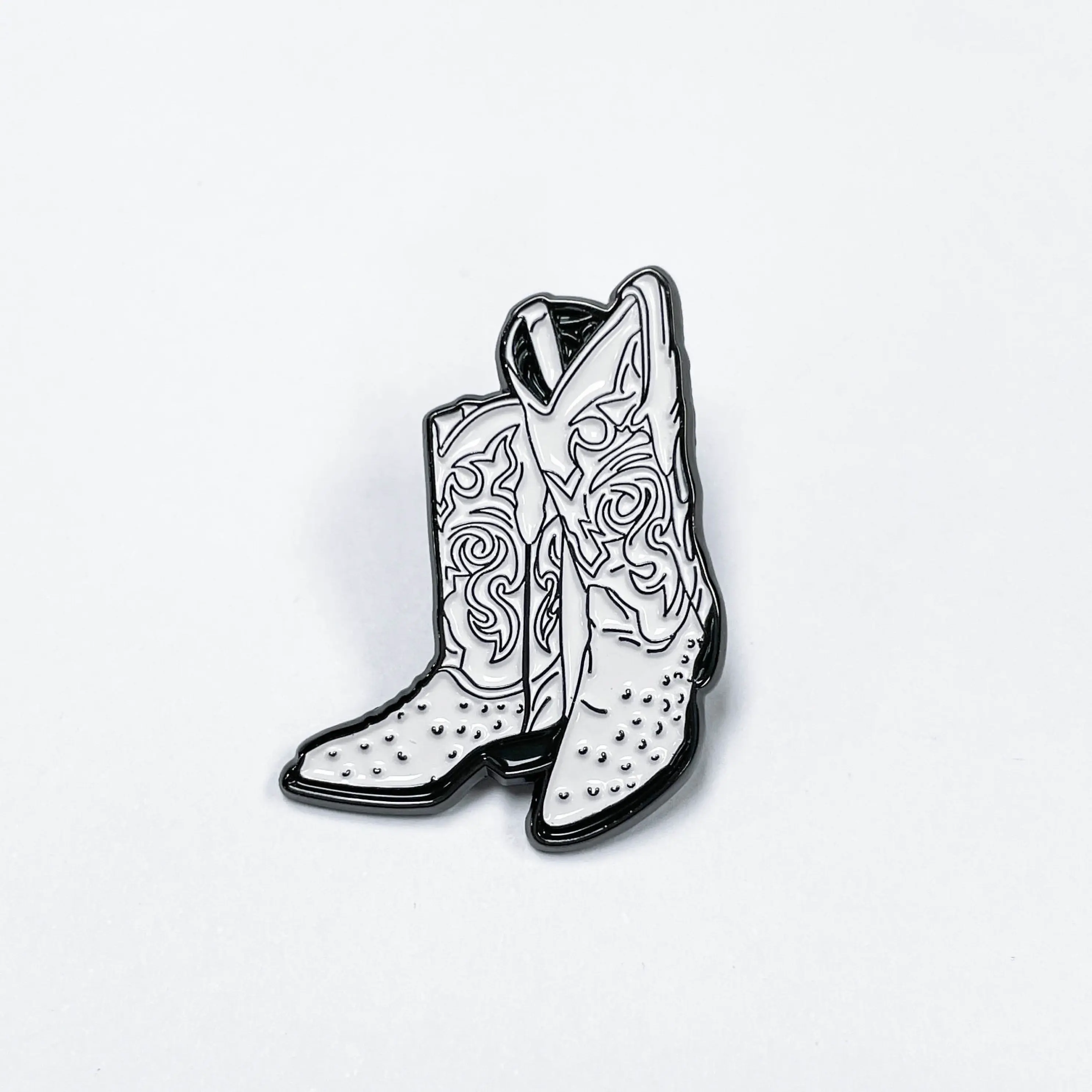 Botas Blancas Hat Pin new style