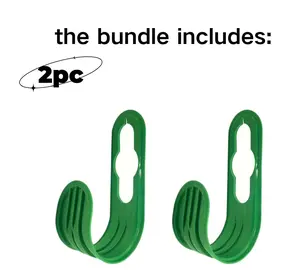 Water pipe hook bracket, garden water pipe hanger, garden watering pipe hook wall mounted neat bracket