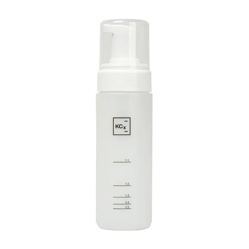 Koch Chemie Durable Chemical-Resistant Foamer Bottle - Automotive Car Detailing Precision Dilution Tool with Thick Dense Foam Nozzle, Graduated Scale, Ergonomic Design, Wide Mouth Fill, Trigger Compatibility for Car Owners, Household & Industrial Use