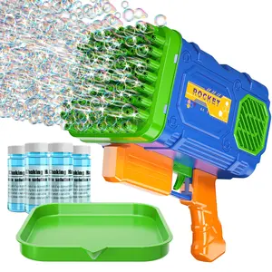 Bubble Toys for Outdoor Birthday Party Portable Fun Colorful bubble machine,Bubble Machine Blower for Kids & Toddlers