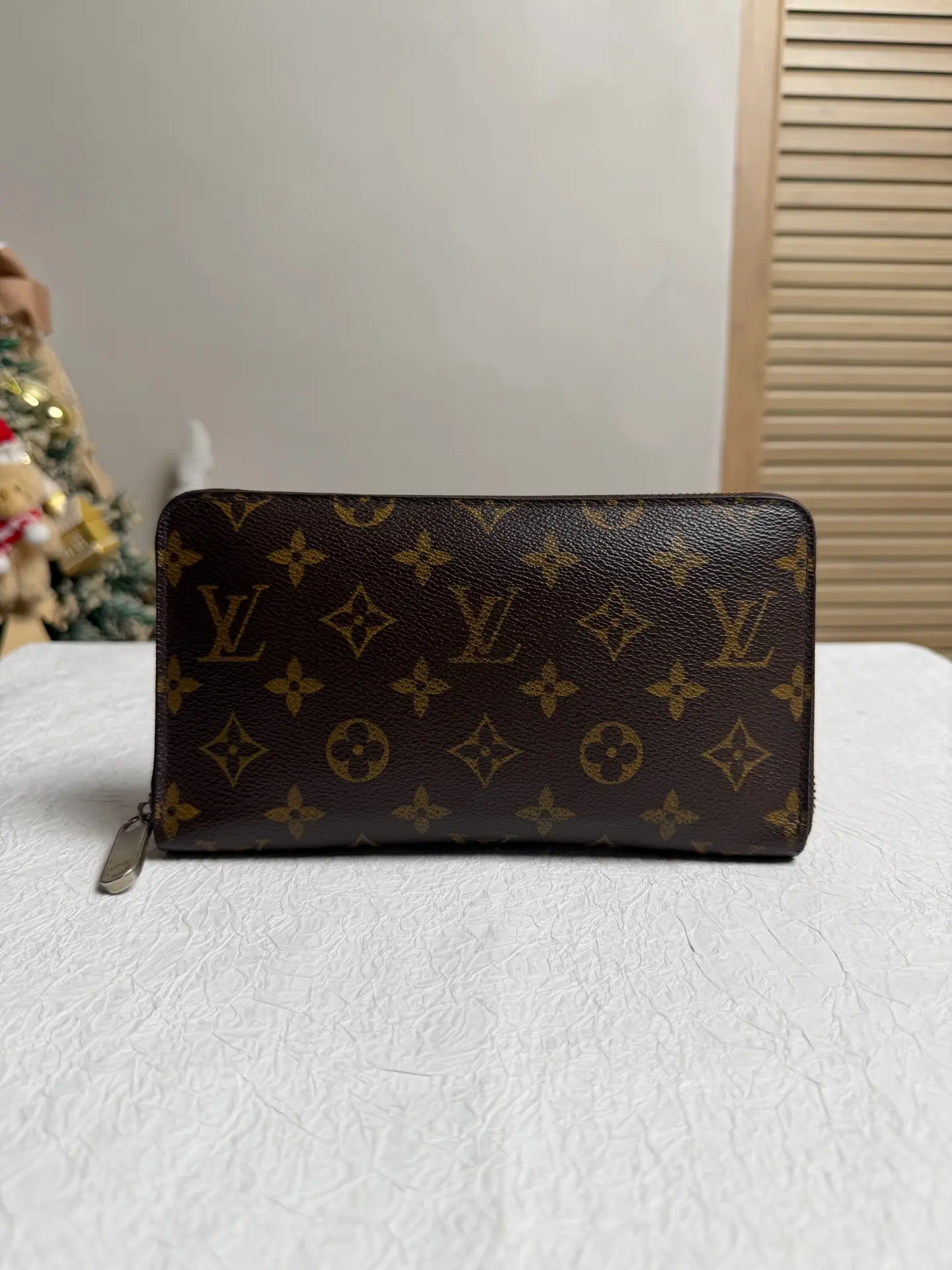 Pre-owned Louis Vuitton Monogram Zippy Wallet CC0039