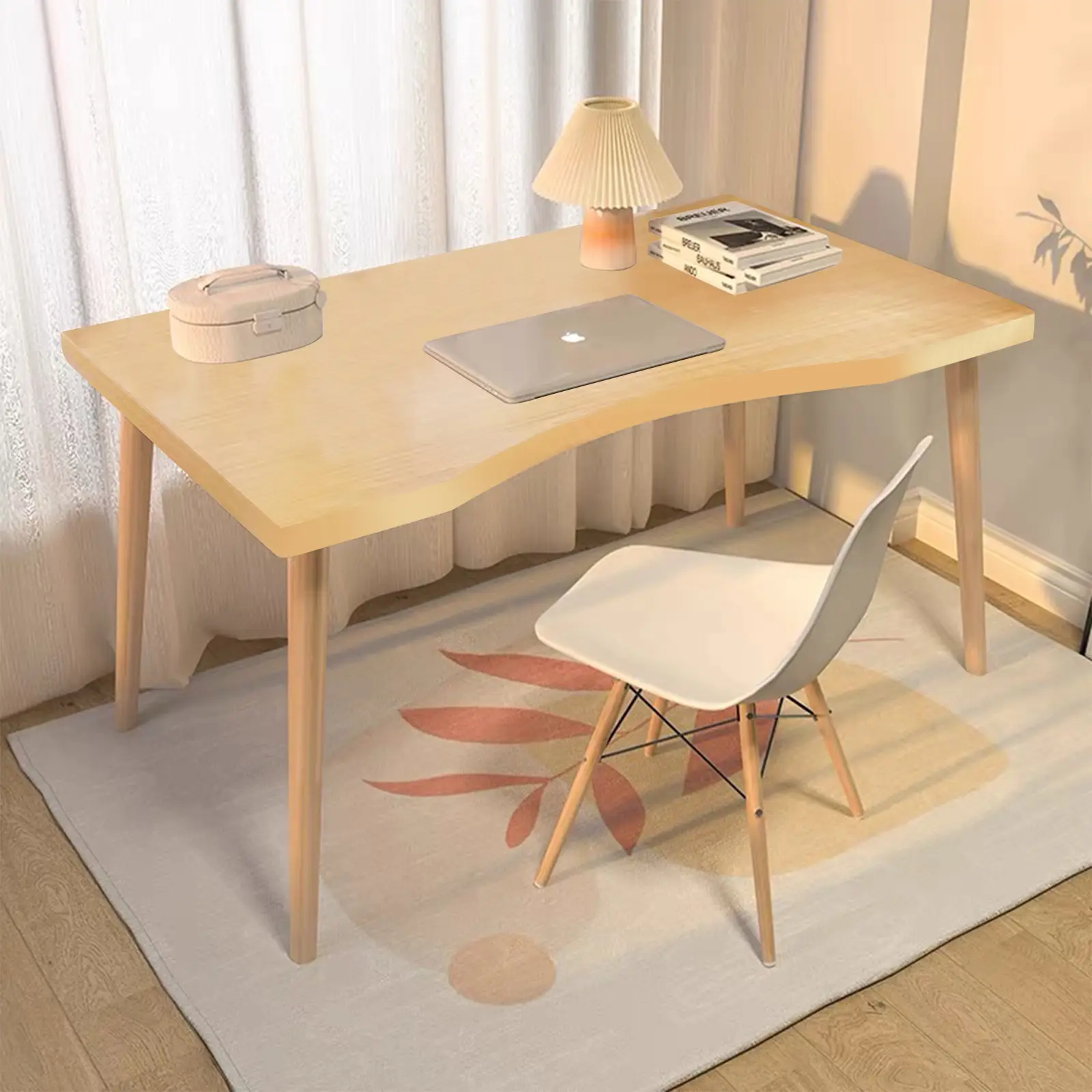 【Back To School】 Modern Simple Style Desk for Home Office, Computer Office Desk,Study Student Writing Desk