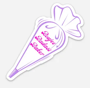 Boujee Baking Badass Sticker