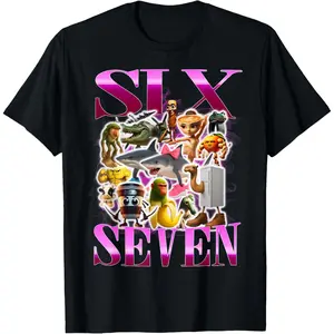 67 Six Seven Birthday Meme Viral Italian Brainrot Funny T-Shirt
