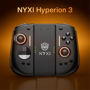 NYXI Hyperion 3 Switch 2 Controller – World's First Third-Party Wireless Controller for Switch 2, Hall Effect Joystick, 9-Axis Gyro, Full Mechanical Buttons, Dual Back Buttons & Adjustable Vibration