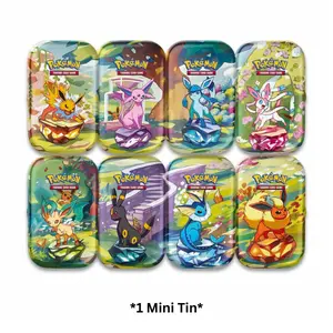 Pokémon Prismatic Evolutions Single Mini Tin