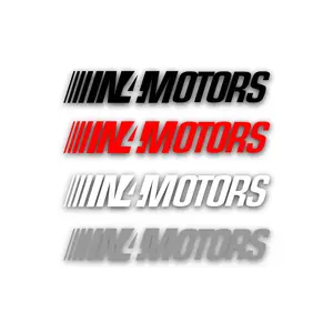 IN4MOTORS SLANT 6" INCH DIE CUT STICKER