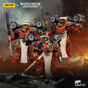 JOYTOY Warhammer 40k 1/18 Action Figures Anime 12.1cm Blood Angels Dawnbreaker Cohort Dawnbreaker Champion