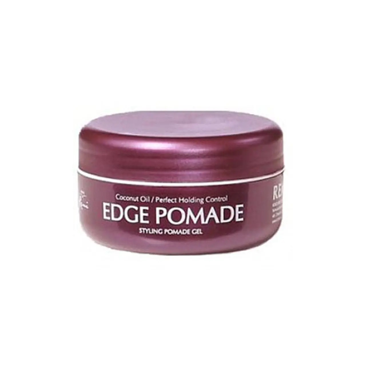 Moisturizing Edge Pomade Gel with Coconut & Castor Oils for Superior, Durable Hold and a Shiny, Silky Smooth Finish - 2.5 oz, Haircare, Moisture, Frizz, Silky Finish, Edge Styling, Superior Hold, 2.5Oz