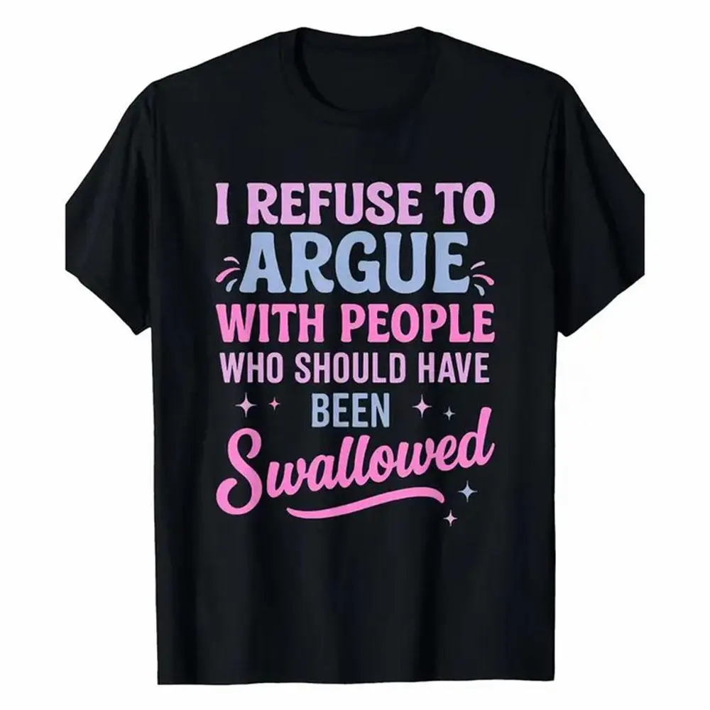 Unisex Soft Cotton Humor Graphic T-Shirt - Round Neck, Relaxed Fit, Witty Slogan, Outdoor Clothes, Christmas, Year Round Casual Top for Office Parties