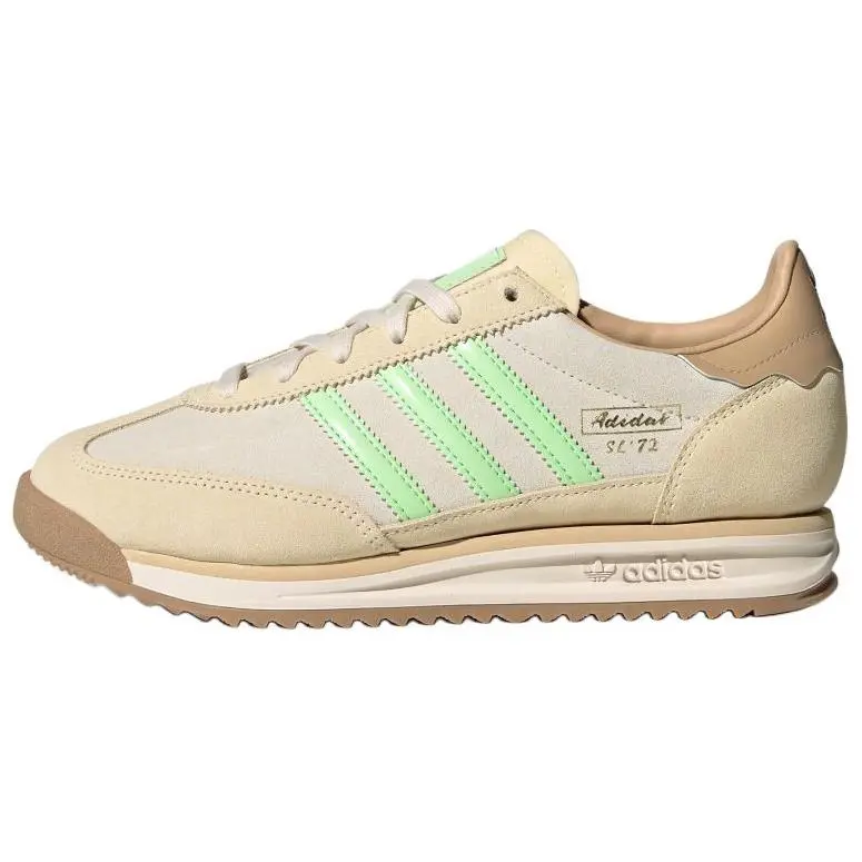Adidas Sl 72 Rs Valentine's Day Beige Durable Non-slip Low Top Sneakers Brown Women's JR0092