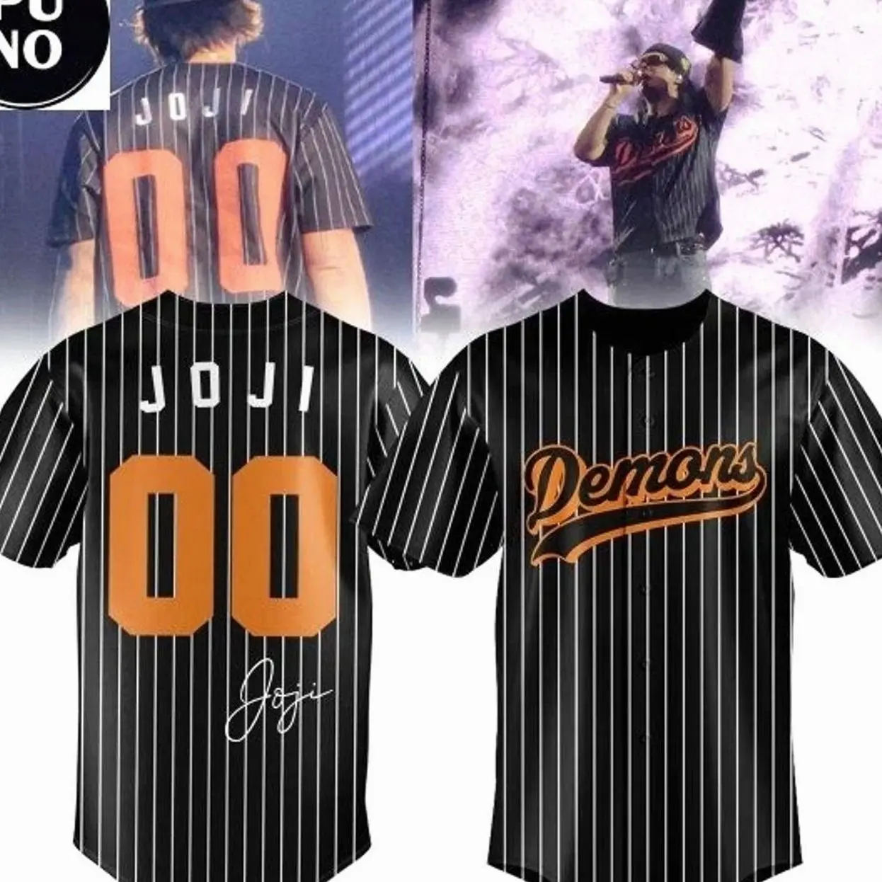 Joji @Solaris Tour 2026 Demoon Baseball Jersey 2EF UA5