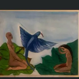 The sacrifice oil on canvas