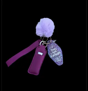 Puff keychain
