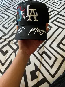 Dandy Hats x El Mago LA Brand Black Cap with Unique Design and Signature Style