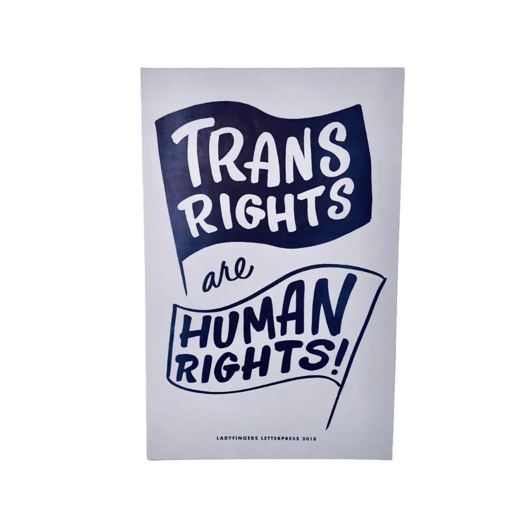 Trans Rights Protest Poster