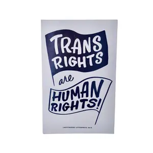 Trans Rights Protest Poster Trans Rights Protest Poster