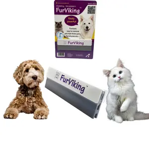 Furviking Pet Hair Remover for Dogs & Cats - Reusable, Effective Cleaning for Fabrics, Sofas, Beds, Carpets & Cars