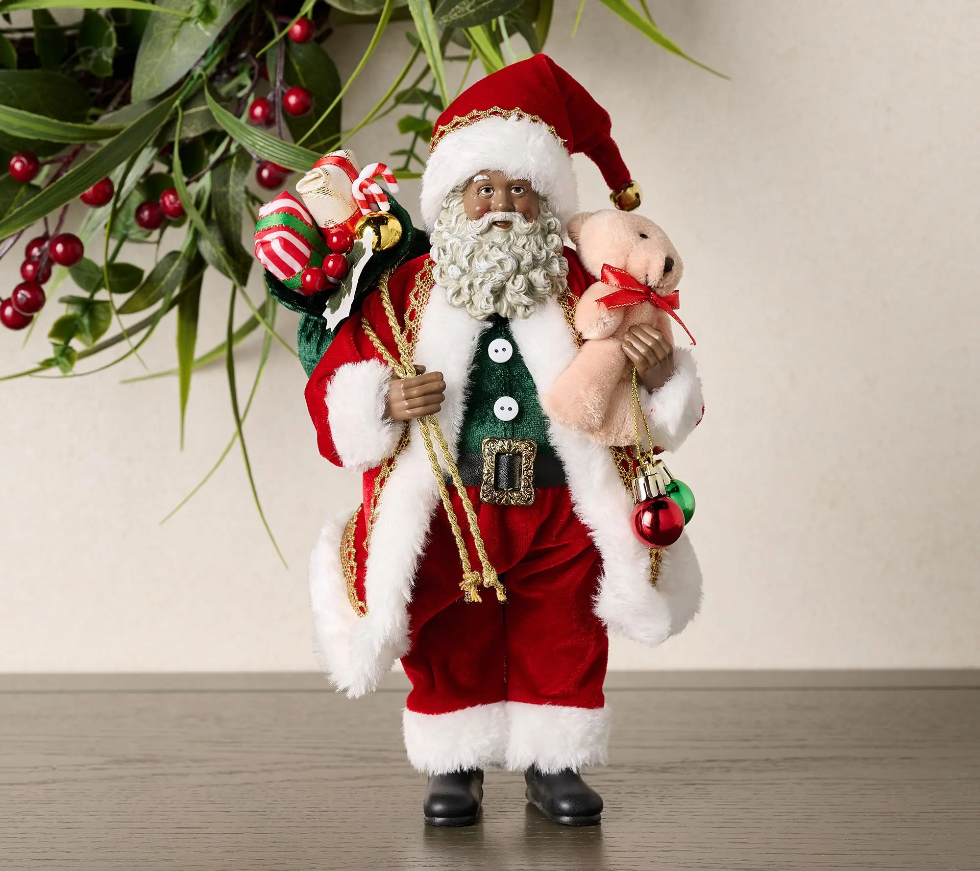 12" Hobby Mr. or Mrs. Claus Figure by Valerie