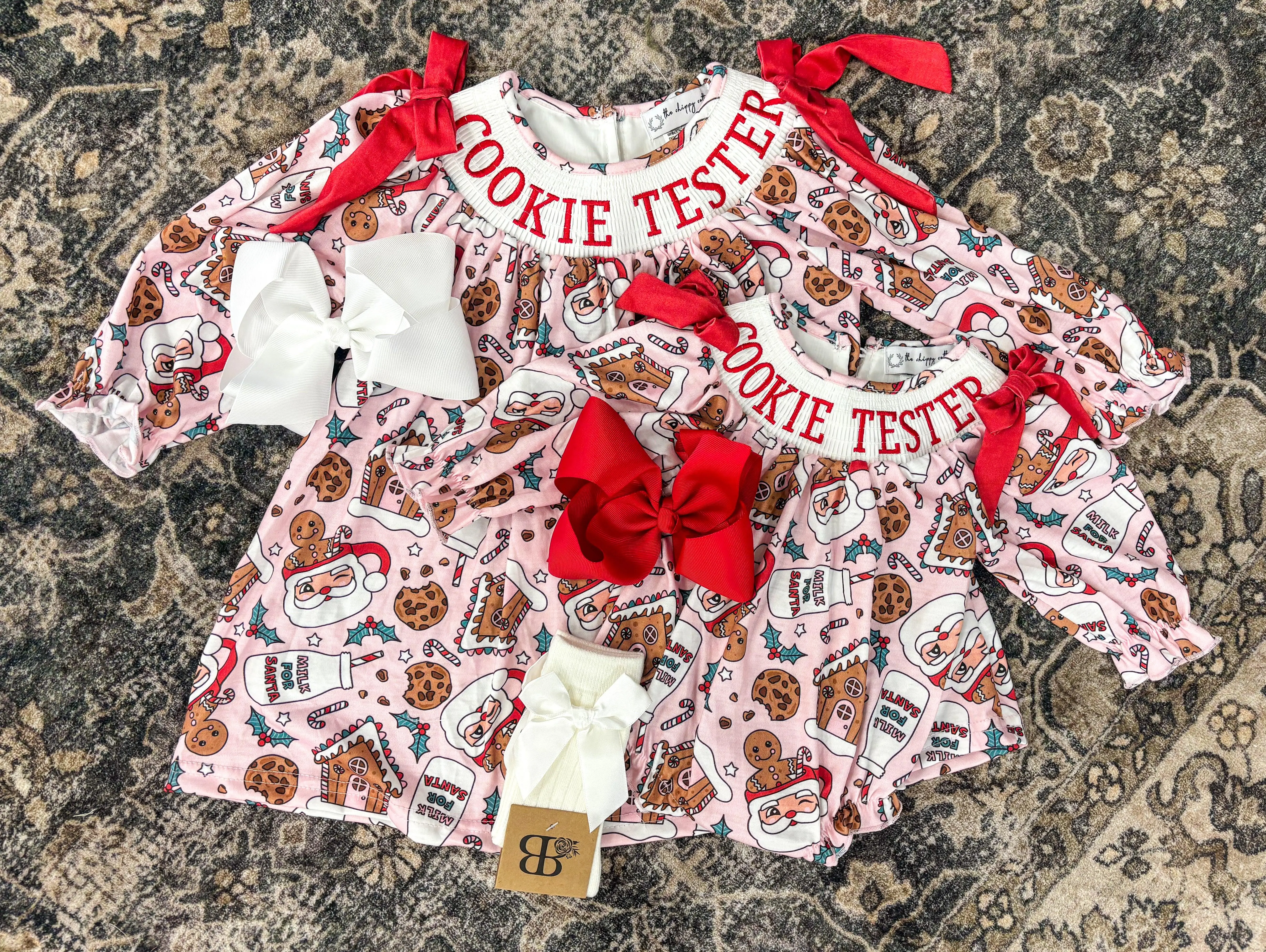 Pink Cookie Tester Smock Pink Cookie Tester Smock