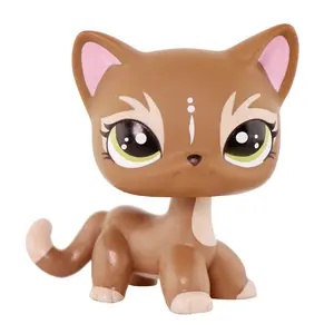 DIY Elk Shorthair Cat Mini Pet Figure Painting Kit - Customizable, Educational Craft Toy for Kids, Doll Making Specialty DIY Supply