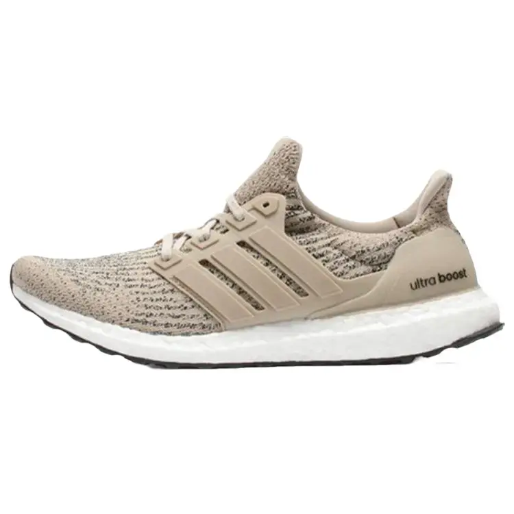 Adidas Men's UltraBoost 3.0 Trace Khaki Sneakers, Breathable Primeknit Upper with Full-Length Boost for Everyday Wear