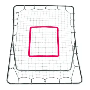 Pitchback Youth Fielding Trainer - Durable Net & Strike Zone Ribbon - Baseball Batting Cage Training Equipment