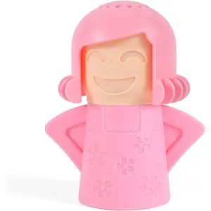 Happy or Angry Mom Microwave Cleaner, Microwave Oven Steam Cleaner, Just Add Vinegar and Water, Easily Cleans the Crud in Minutes ()