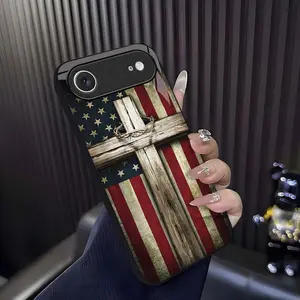 Patriotic American Flag Eagle Phone Case for 【iPhone 17 Air】 | Shockproof USA Design Cover 666