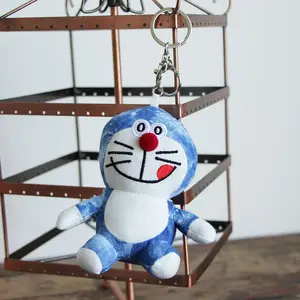 Sewing stuffted cloth dolls(finished),handmade craft needlework dolls ,hanging keychain for friends family gift