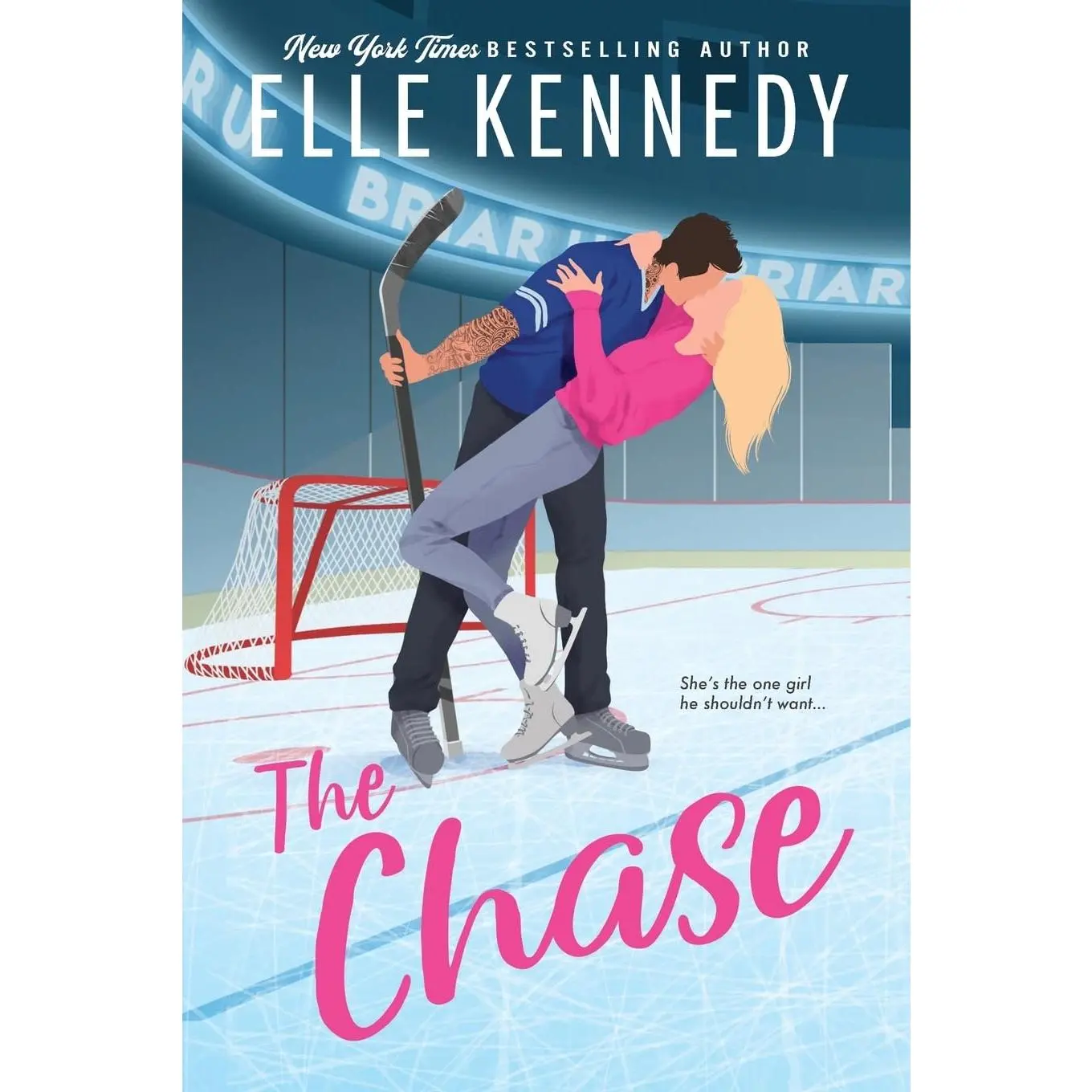The Chase: A Forced Proximity College Romance with Hockey Heat (Briar U, 1) - Paperback