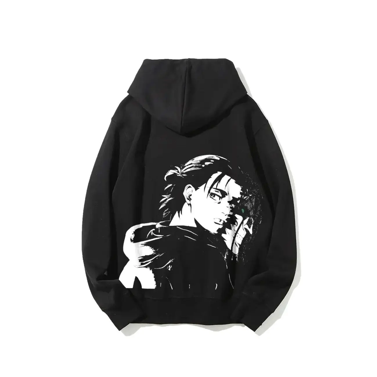 Attack on Titan Eren Yeager Hoodie Anime Streetwear Unisex Couple Gift AOT Fan Art Design Casual Sweatshirts SNM