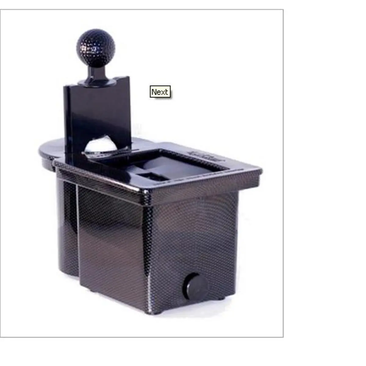 212 MAIN Compact Golf Club and Ball Washer, Carbon Fiber Construction, Fast Drain, 1 Plug, Outdoor-Ready Golf Accessory, One Plug