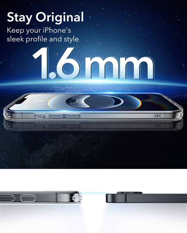 ESR for iPhone 17e/16e Case, Compatible with MagSafe, Shockproof Military-Grade Protection, Magnetic Phone Case for iPhone 16e, Classic Hybrid Case