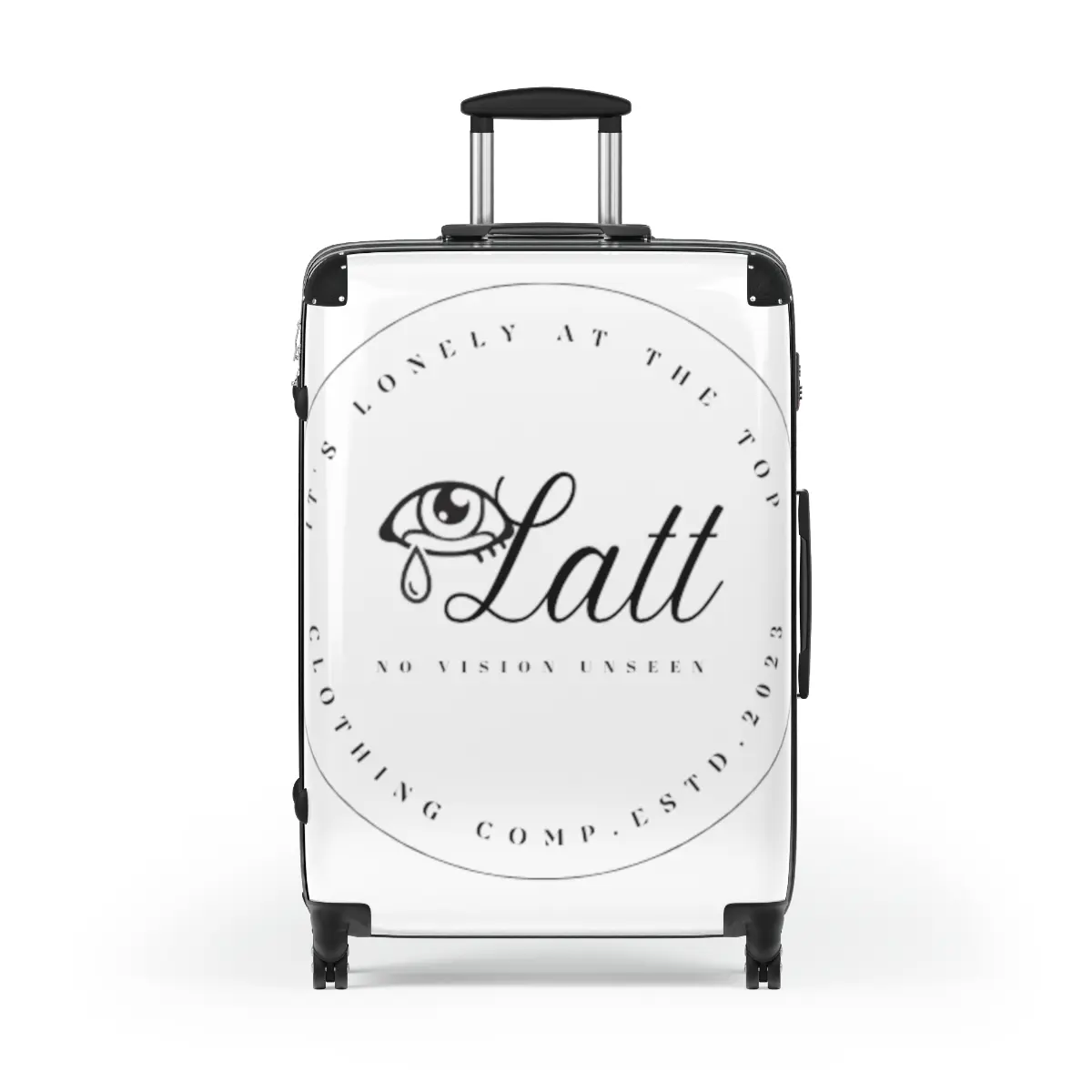 Ilatt Signature White Suitcase