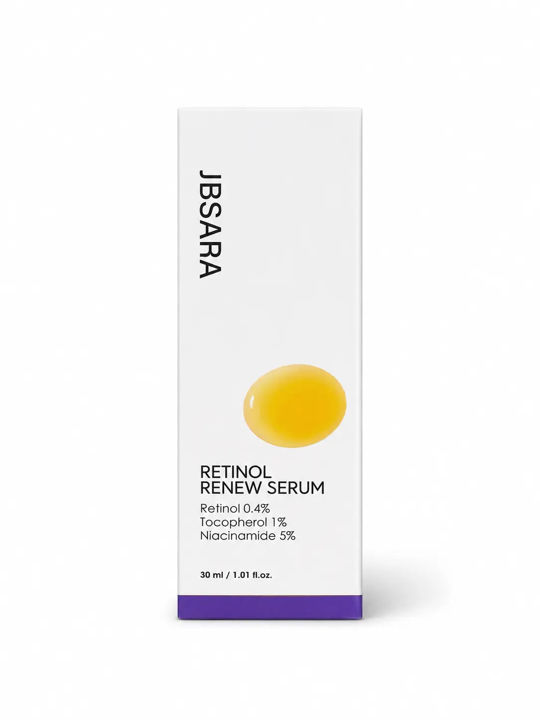 Retinol Renew Anti-Aging Serum, 30ml Gentle Moisturizing Lightweight Formula for Nighttime Use - Supports Skin Repair, Promotes Radiant Smooth Skin with Niacinamide