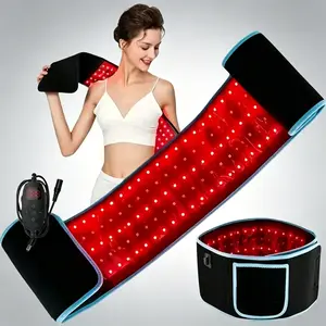 & Infrared Light Therapy Belt, Wearable Body Wrap for Pain Relief, Adjustable Timer & Intensity, Ideal for Adults & Chronic Pain Sufferers