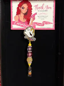 Beadable Badge reels