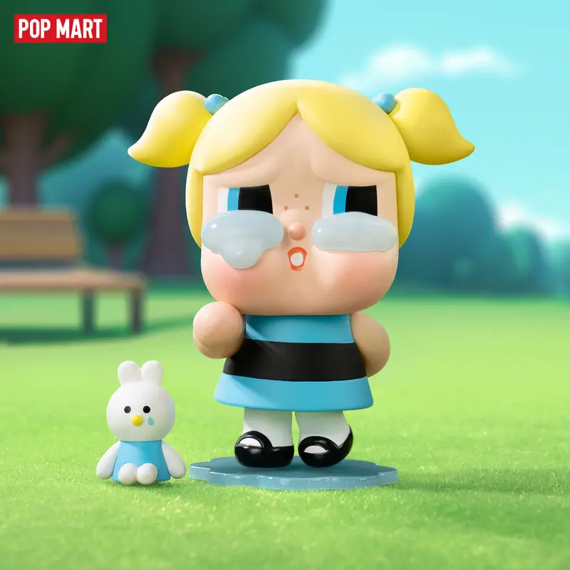 ポップマートcrybab 緑&紫 cry baby powerpuff secret - TikTok Shop